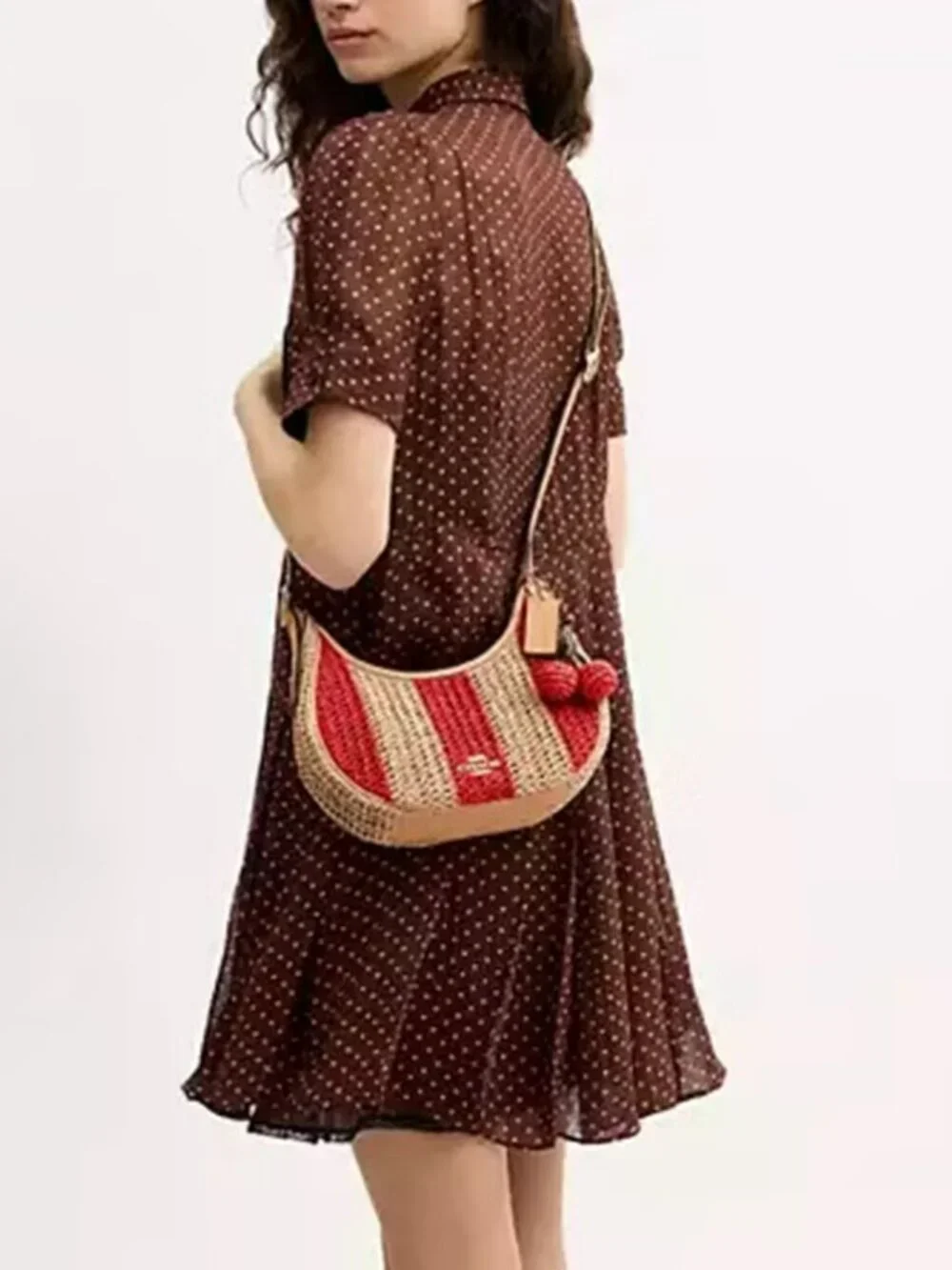 coach Emily Shoulder Bag With Charm cen03